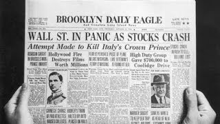 El Crack Bursátil de 1929  La Gran Depresión  Jueves Negro  Wall Street Crash of 1929 [upl. by Hernardo145]