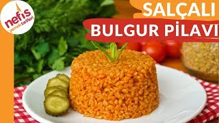 Tane Tane Salçalı Bulgur Pilavı Tarifi [upl. by Ancier]