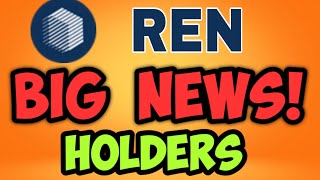 REN coin next price Target price prediction 2023 [upl. by Euhsoj804]