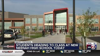 Classes start in new Neenah High School [upl. by Aelc809]