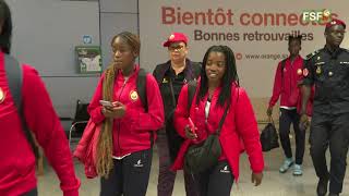 Les Mozambicaines en terre Sénégalaise pour les éliminatoires de la CAN féminine Maroc 2024 [upl. by Eduard]