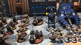 Dark Angels vs Aeldari Kreuzzug 2020  187 Warhammer 40k Battle Report Deutsch [upl. by Milburr]