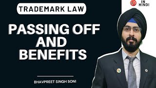 Understanding the principle of passing off and its benefits  Bhavpreet Soni  LawSikho ipr [upl. by Starbuck]