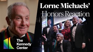 Lorne Michaels on Receiving a Kennedy Center Honor [upl. by Adnihc]