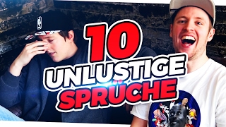 10 UNLUSTIGE SPRÜCHE DIE JEDER KENNT 😅 [upl. by Hpotsirhc]