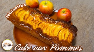 Cake Pommes Noisettes Cannelle  Recette Facile [upl. by Cole284]