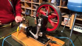 Short video of Gearless Joes Atkinson Cycle Model Engine [upl. by Nelyahs]