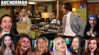 TOP quotSmells like Bigfoots dckquot Reactions Anchorman 2004 Movie Reaction First Time Watching [upl. by Aynos]