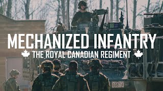 Training with Mechanized Infantry in the Canadian Army  2023 [upl. by Assenov]