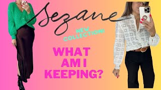 Sezane NEW colection what Im keeping and what Im returning [upl. by Flanagan]