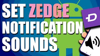 How To Set Zedge Notification Sounds On Android Easy Way [upl. by Ymaral]