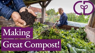 Composting from start to finish in different types of heap Including a ground level wormery [upl. by Aisirtap95]