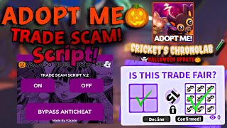 Crickets ChronoLab 🧪  ADOPT ME Trade Scam SCRIPT 2024  New Update Halloween🎃 FREE GRIM DRAGON [upl. by Tecil]