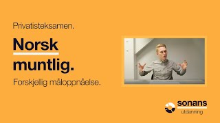 Norsk  Muntlig eksamen [upl. by Sukcirdor]