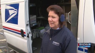 Portland letter carrier retires after 40 years [upl. by Arakaj597]