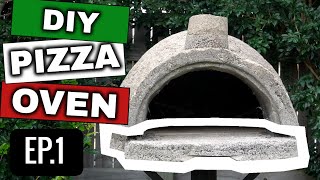 DIY Pizza Oven Build  Ep1 Base [upl. by Gobert67]