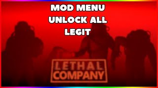 LETHAL COMPANY MOD MENU  UNLOCK ALL  MULTIPLAYER [upl. by Shane]