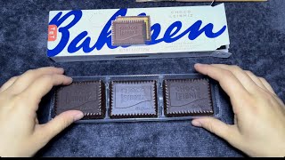 ASMR German Bahlsen Choco Leibniz Chocolate Biscuits [upl. by Rici206]