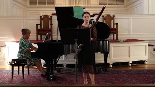 Marisa Esposito  Gustav Schreck Sonata for Bassoon and Piano [upl. by Mears]