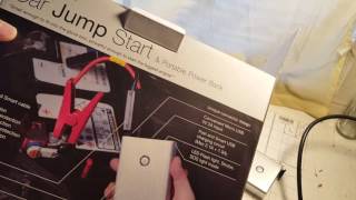 Costco Winplus Car Jump Start amp Portable Power Bank 69 UNBOXING [upl. by Ahsoyek]