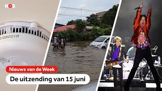 Rookmelders worden verplicht overstromingen in Suriname en concert Rolling Stones afgelast [upl. by Monafo]