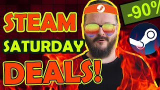 Steam SATURDAY Sale So MANY Deals 20 Awesome Games [upl. by Torie425]