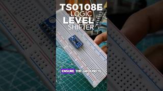 Logic level shifter  TSO108E Connection  arduino  homeautomation  electronics educational [upl. by Mashe753]