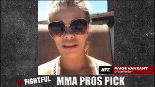 MMA Pros Pick  Joanna Jedrzejczyk vs Tecia Torres UFC on FOX 30 [upl. by Natsud]