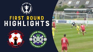 Lossiemouth 12 Buckie Thistle  Highlights  Scottish Cup First Round 202223 [upl. by Ogren641]