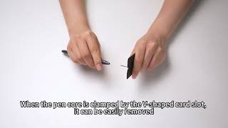 How to replace the pen refill for iFLYTEK AINOTE [upl. by Danuloff884]