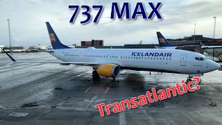 THEY FLY THIS ACROSS THE ATLANTIC Icelandair 737 MAX 8 ECONOMY Review [upl. by Benenson757]