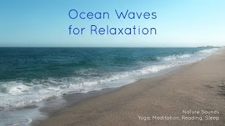 Nature Sounds Ocean Waves for relaxation yoga meditation reading sleep study  Sleep Music [upl. by Warren911]