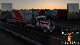 American Truck Simulator  Convoy  Furniture from Redding to Show Low [upl. by Sharity]