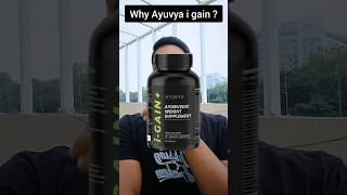 Fake  Ayuvya i Gain  shorts supplement diet workout [upl. by Arinayed210]