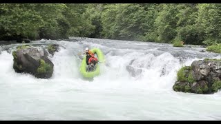 White Salmon River Kayaking and Rafting  BZ Corner to Husum [upl. by Hedi]