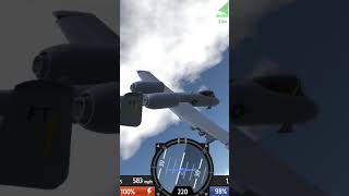 Обзор боевого самолёта Fairchild RepublicA10 Thunderbolt II simpleplanes [upl. by Yekim]