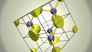 ZincBlende Sphalerite Lattice or ZincIron Sulfide Lattice [upl. by Emirac894]