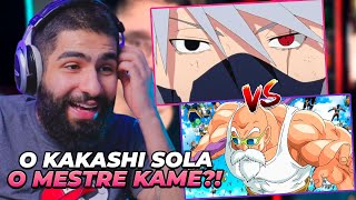 EI NERD  MESTRE KAME VS KAKASHI  BATALHA MORTAL CORTES DO FILOSOFISICA [upl. by Sheffield973]