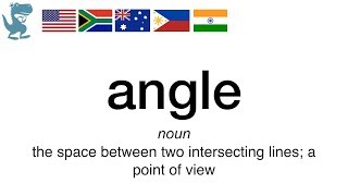 How to pronounce Angle in English [upl. by Atinev]