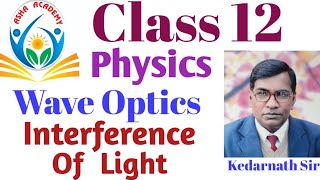 Class 12 PhysicsWave OpticsInterference of light [upl. by Hazrit]