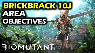 Brickbrack 10J Superb loot amp Area Objectives  Biomutant Collectibles Guide and Walkthrough [upl. by Ylenats]