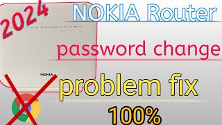 Nokia router 🔥🔥password change 2024🔥🔥 [upl. by Lisan]