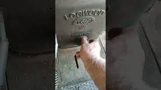 logwood wood stove restoration part l [upl. by Tillion]