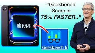 M4 BENCHMARK IS HERE GeekBench 2024 iPad Pro M4 Score [upl. by Rasmussen241]