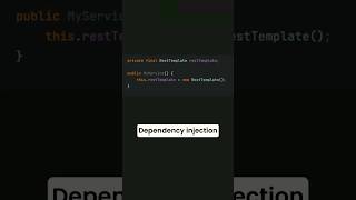 Dependency injection explained in simple terms programming softwaredeveloper java [upl. by Bil]