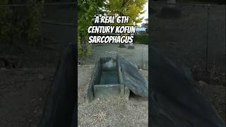 Real Sarcophagus from a Kofun in Japan shorts sarcophagus kofun [upl. by Aneelak196]