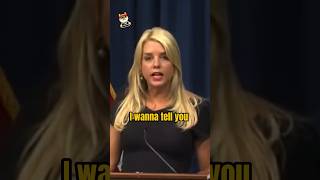 Pam Bondi SENDS clear message attorneygeneral politicalnews [upl. by Llenet]