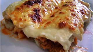 Como fazer canelones de carne [upl. by Kramal845]