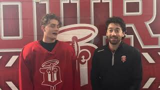 Pregame Interview Oct 18 Gavin Cornforth [upl. by Atnauqahs]