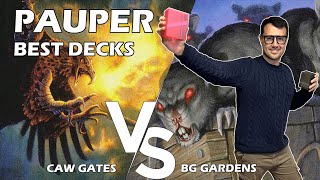 Can Mengu beat infinite removal spells  Pauper  UW CawGates vs BG Garden  Magic Gameplay [upl. by Yrolg]